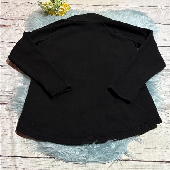 Athleta Cozy Karma Asym Black Pullover sz XS - Picture 8 of 8